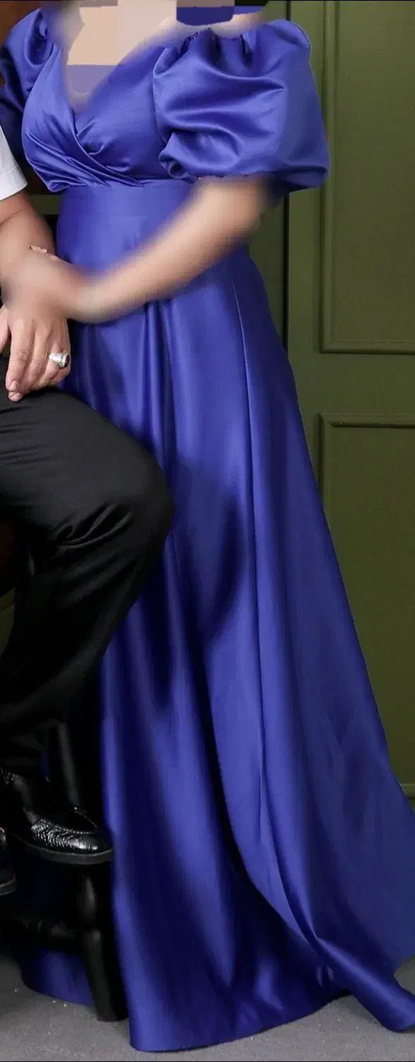 لباس مجلسی آبی کربنی شیک|لباس|مشکین‌دشت, |دیوار