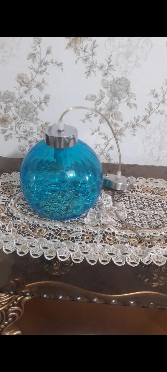 لوستر کریستالی.|لوستر و چراغ آویز|تهران, شهرک بعثت|دیوار