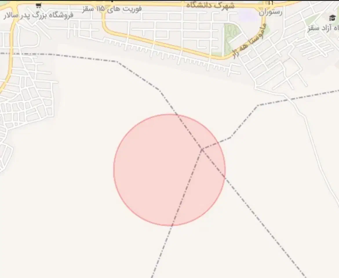 زمین فاز ۲ بسیج|فروش زمین و ملک کلنگی|سقز, |دیوار