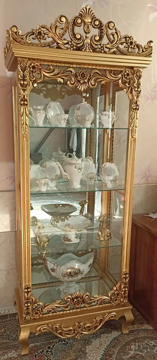 گنجه یا بوفه  یا ویترین شیک|بوفه، ویترین، کنسول|مشهد, طلاب|دیوار