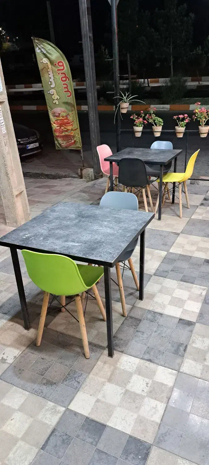 میز صندلی رستورانی|کافیشاپ و رستوران|کرج, دهقان ویلا|دیوار