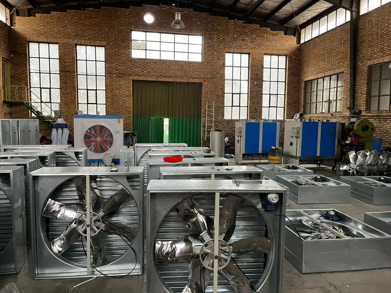 فن هواکش ۱۴۰ و ۱۰۰ اگزاست گلخانه و مرغداری|ماشین‌آلات صنعتی|قزوین, |دیوار