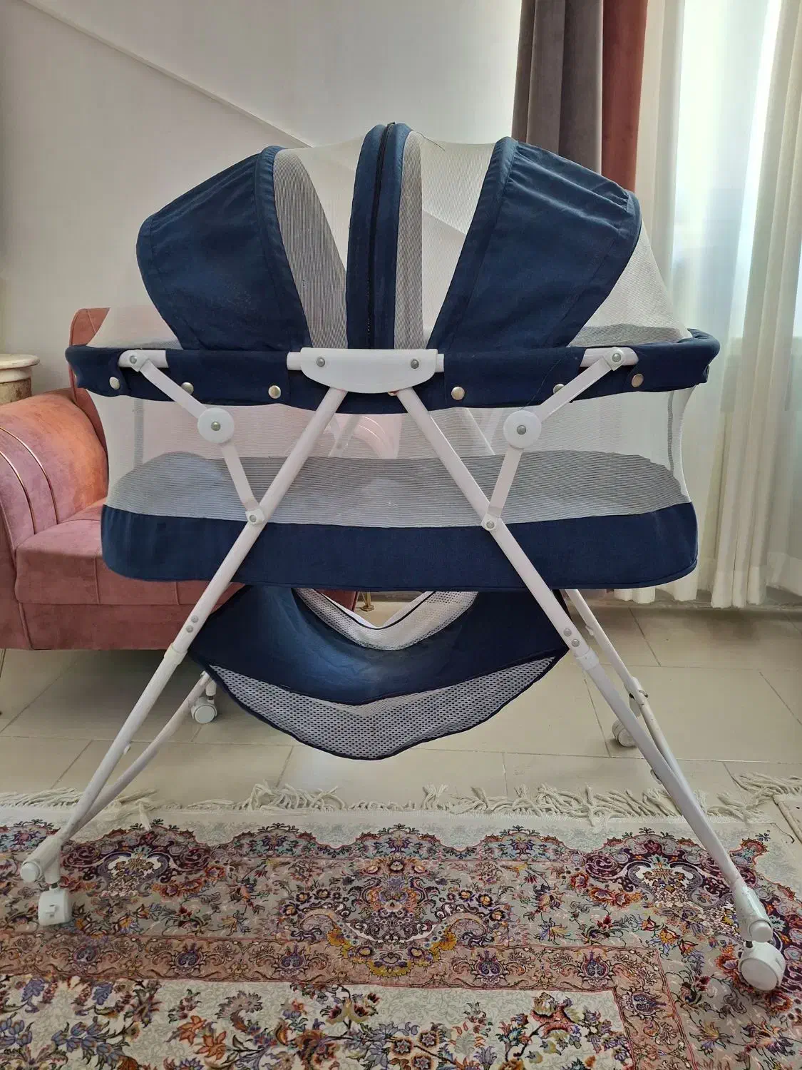 گهواره تاشو اسپرینگ|اسباب و اثاث بچه|تهران, افسریه شمالی|دیوار