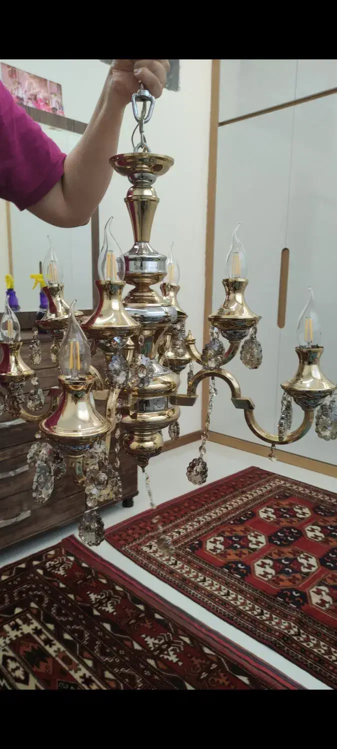 لوستر|لوستر و چراغ آویز|مشهد, امام خمینی|دیوار