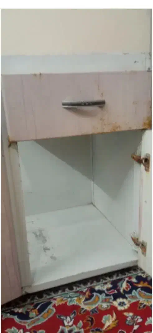 کابینت فلزی|آب‌چکان و نظم‌دهنده ظروف|مشهد, عامل|دیوار