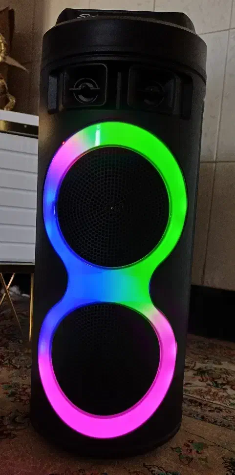 اسپیکر حرفه ای با صدای فوق العاده و میکروفون|سیستم صوتی خانگی|سقز, |دیوار