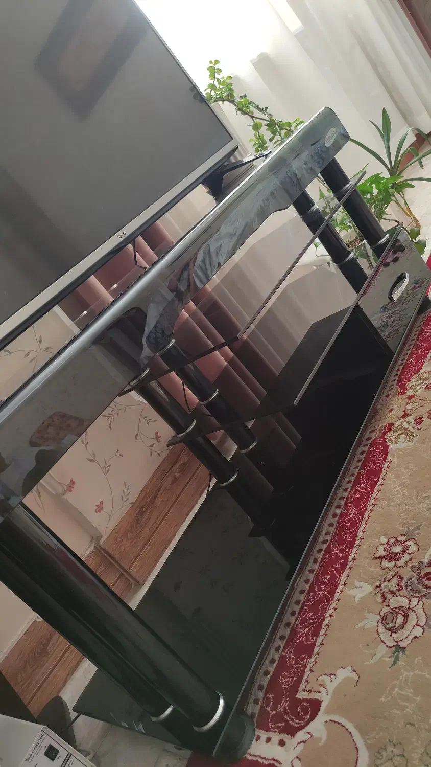 میز TV شیشه ای|میز تلویزیون|شیراز, شهرک سراج‎|دیوار