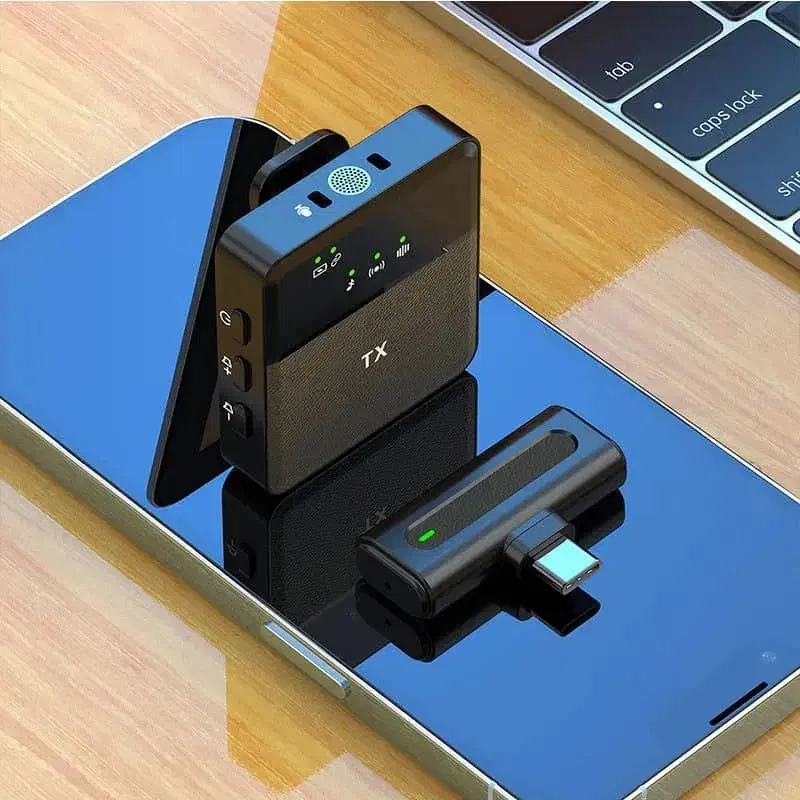 میکروفون بلاگری یقه‌ای بیسیم SX8 به قیمت دبی|صوتی و تصویری|یاسوج, |دیوار