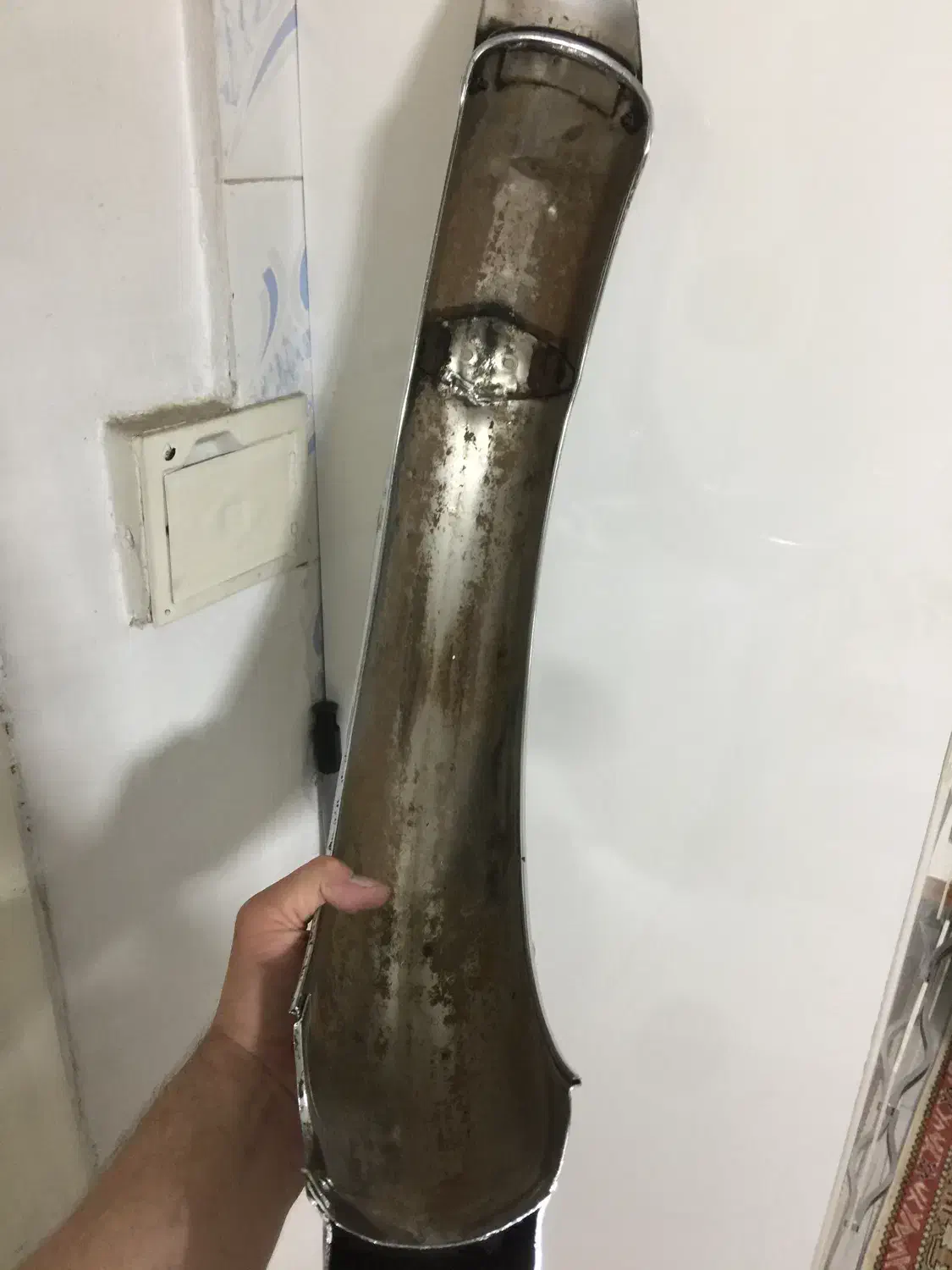 گلگیر عقب هوندا اس ۱۱۰ فابریک در حد|قطعات یدکی و لوازم جانبی|تهران, امام زاده حسن|دیوار