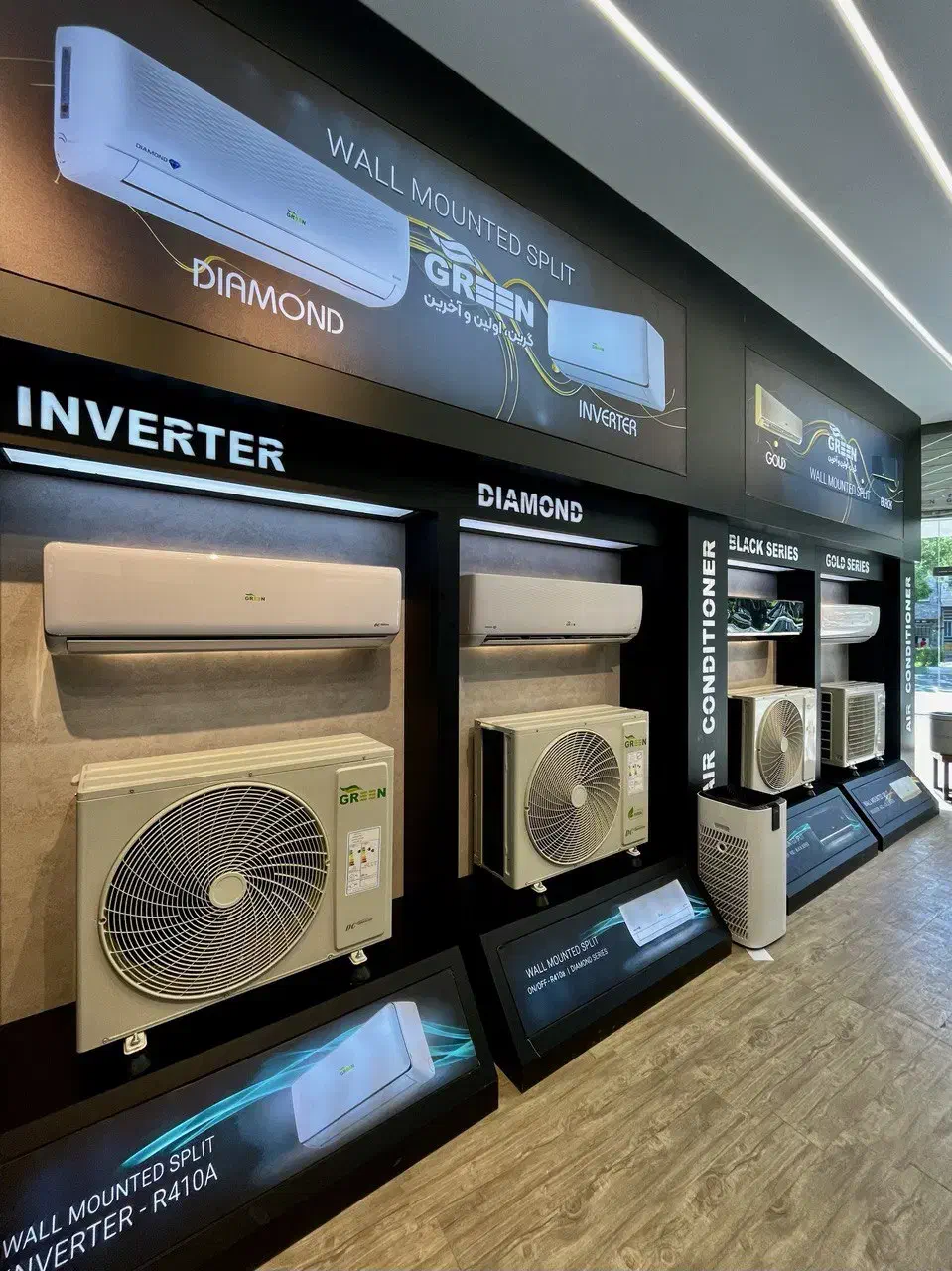 خرید کولرگازی نمایندگی رسمی (اقساط بدون سود)|کولر گازی و فن‌کوئل|اراک, |دیوار