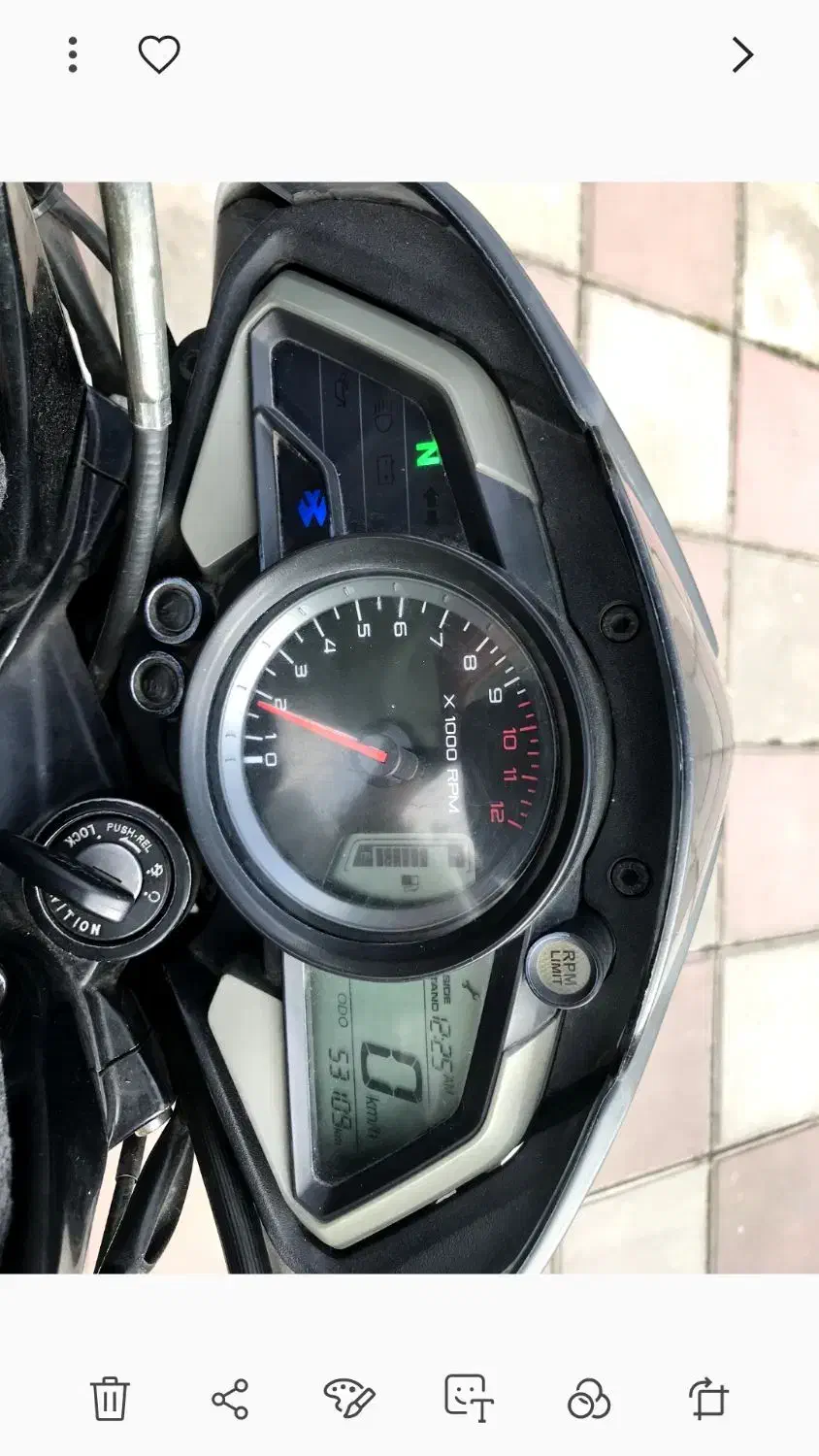 NS150 مدل۹۵ مدارک کامل.|موتورسیکلت|رشت, کوی فرهنگیان|دیوار