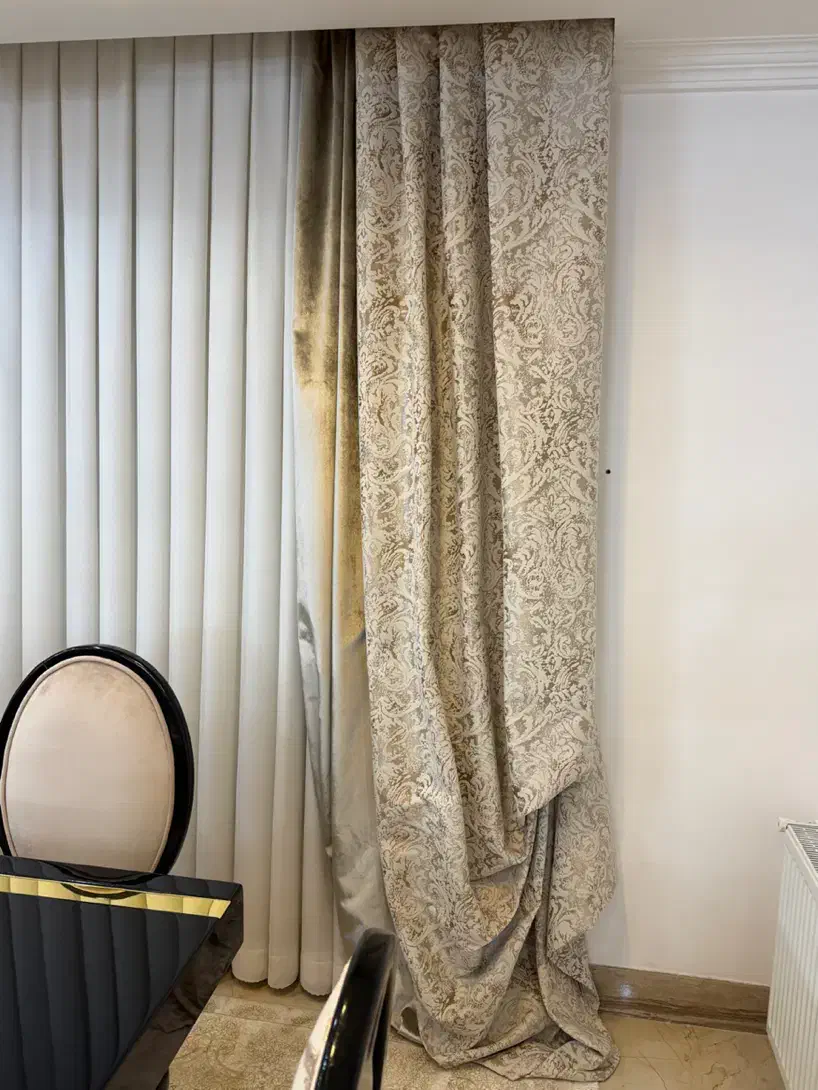 پنل پرده پذیرایی|پرده، رانر، رومیزی|آمل, |دیوار