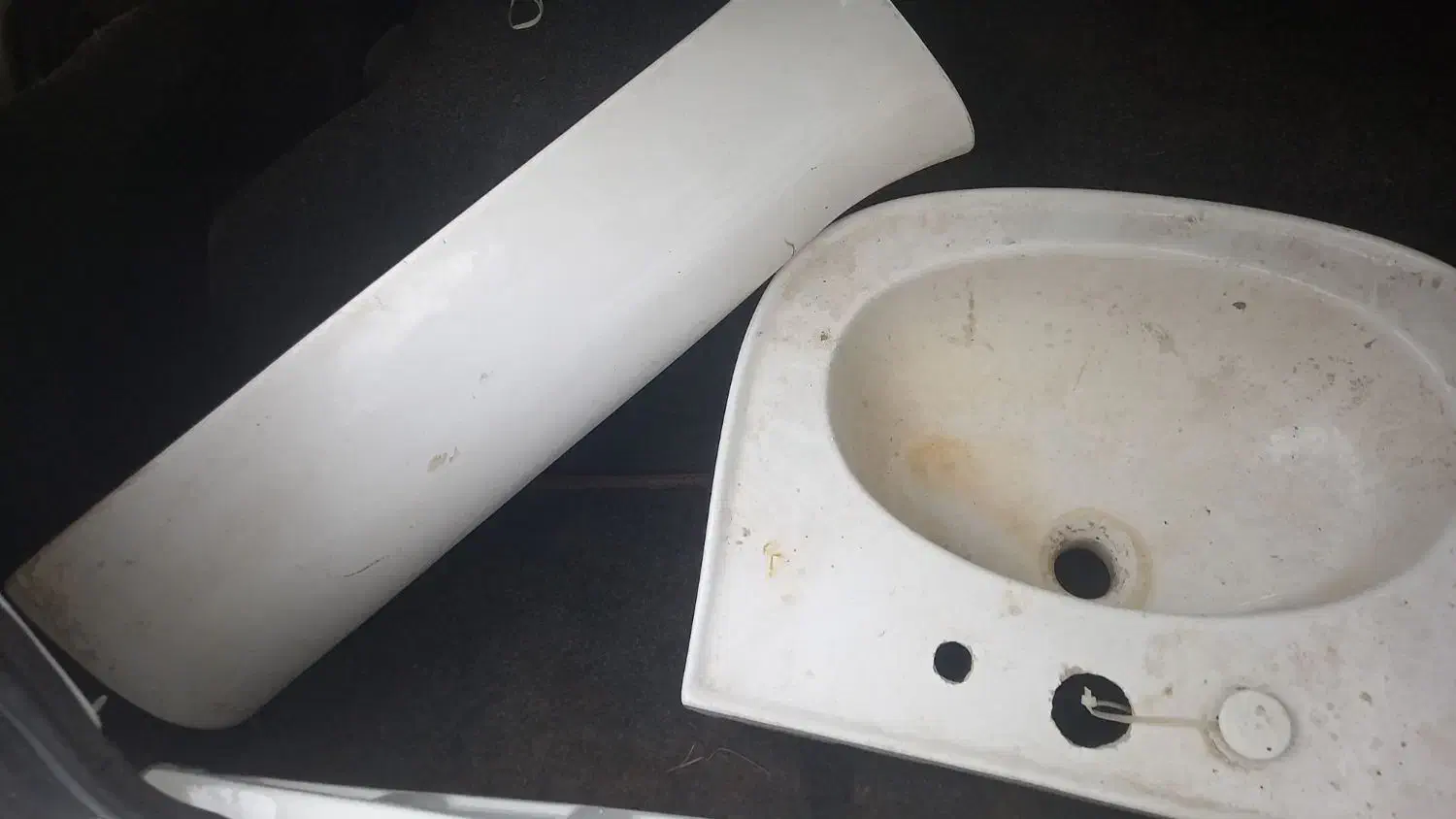 روشویی نو|لوازم سرویس بهداشتی|رشت, آب و برق|دیوار