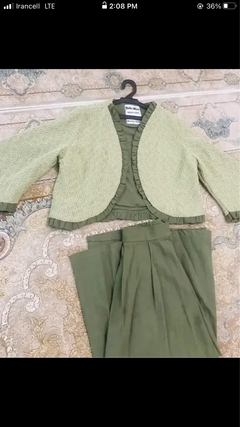 مانتو مجلسی دامن دار فری سایز تا۴۰قیمت۹۰۰|لباس|مرند, |دیوار