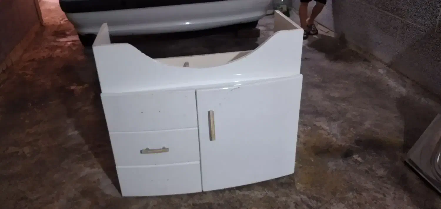 سینک دو لگن به همراه روشویی و زیر روشویی|لوازم سرویس بهداشتی|رشت, قاسمیه|دیوار