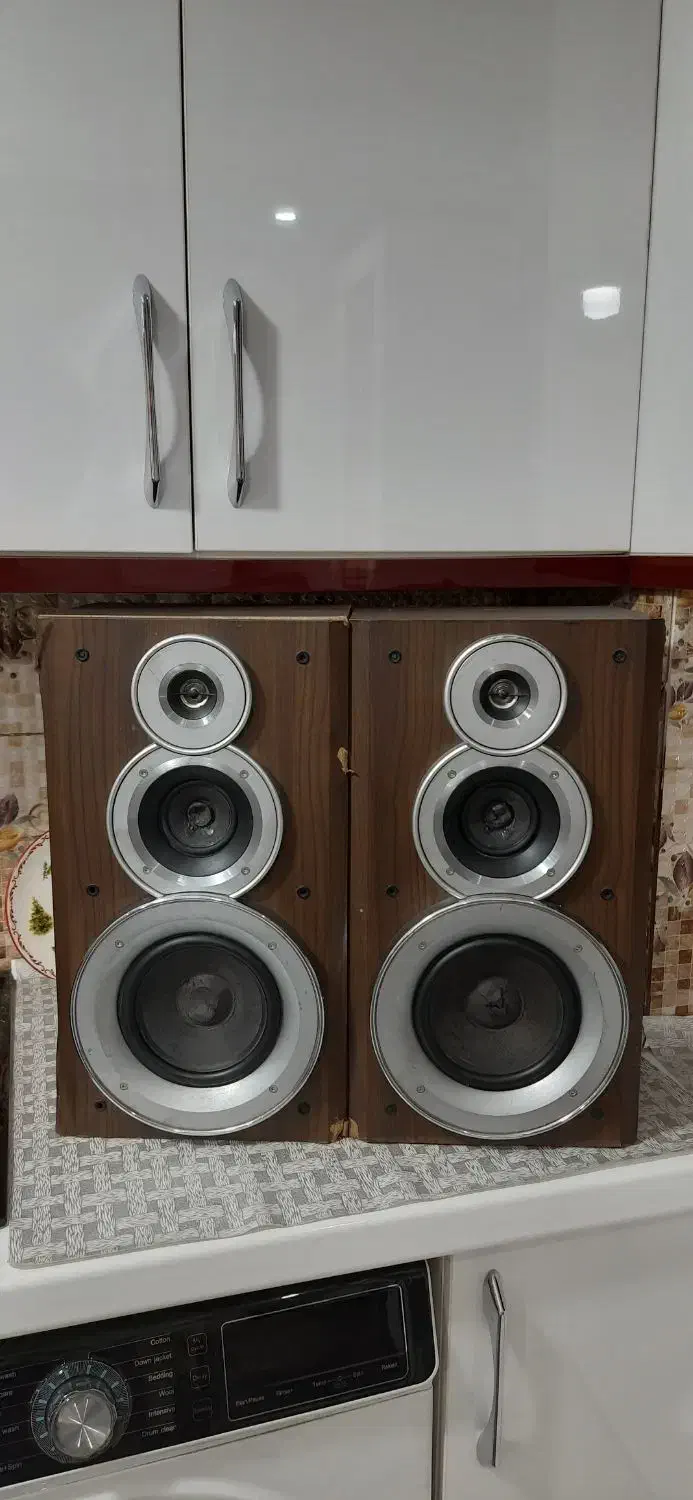 باند چوبی قدیمی|سیستم صوتی خانگی|مشکیندشت, |دیوار