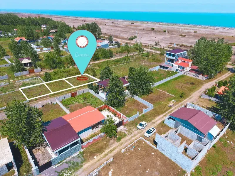 زمین ساحلی چسبیده به ساحل درمنطقه خوش آب وهواگیلان|فروش زمین و ملک کلنگی|رشت, بازار|دیوار