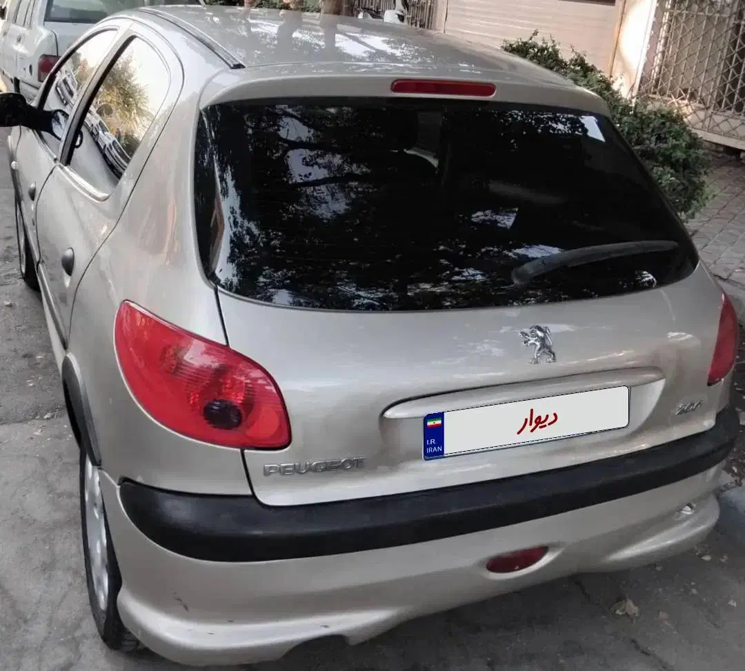 206 مدل 88|خودرو سواری و وانت|اصفهان, لاله|دیوار