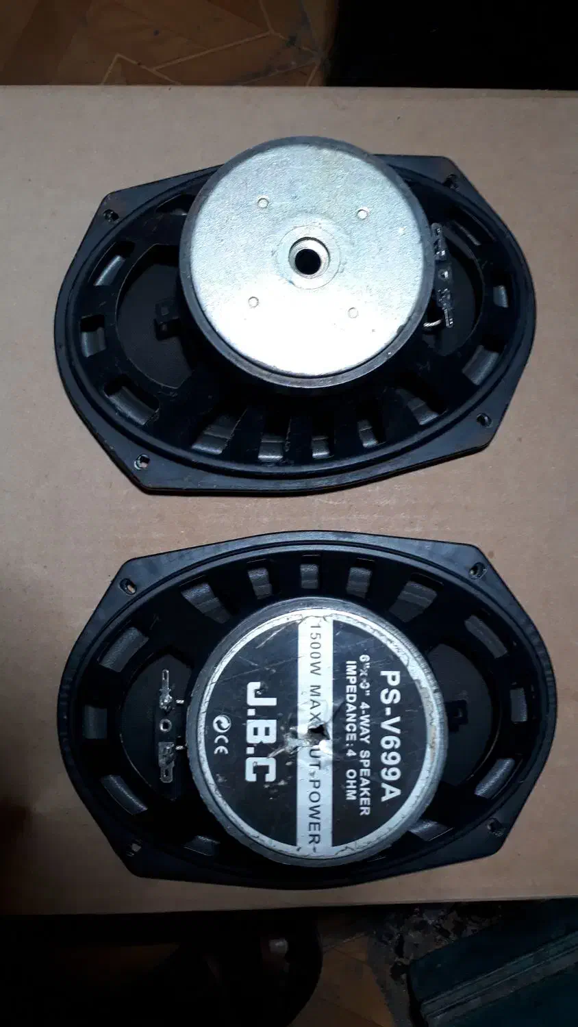 چهار عدد بلندگو JVC|صوتی و تصویری|قم, پامنار|دیوار