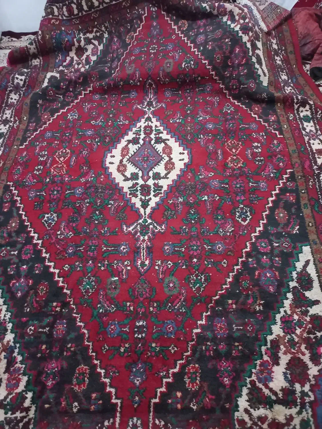 دوتا فرش دستبافت|فرش|همدان, |دیوار