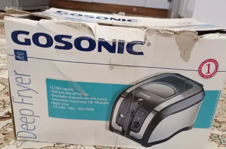 سرخکن گاسونیک|اجاق گاز و لوازم برقی پخت‌وپز|مشهد, ده دی|دیوار