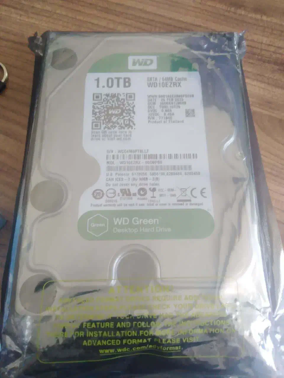 هارد وسترن دیجیتال سبز 1 ترابایت|قطعات و لوازم جانبی رایانه|اصفهان, مفتح|دیوار