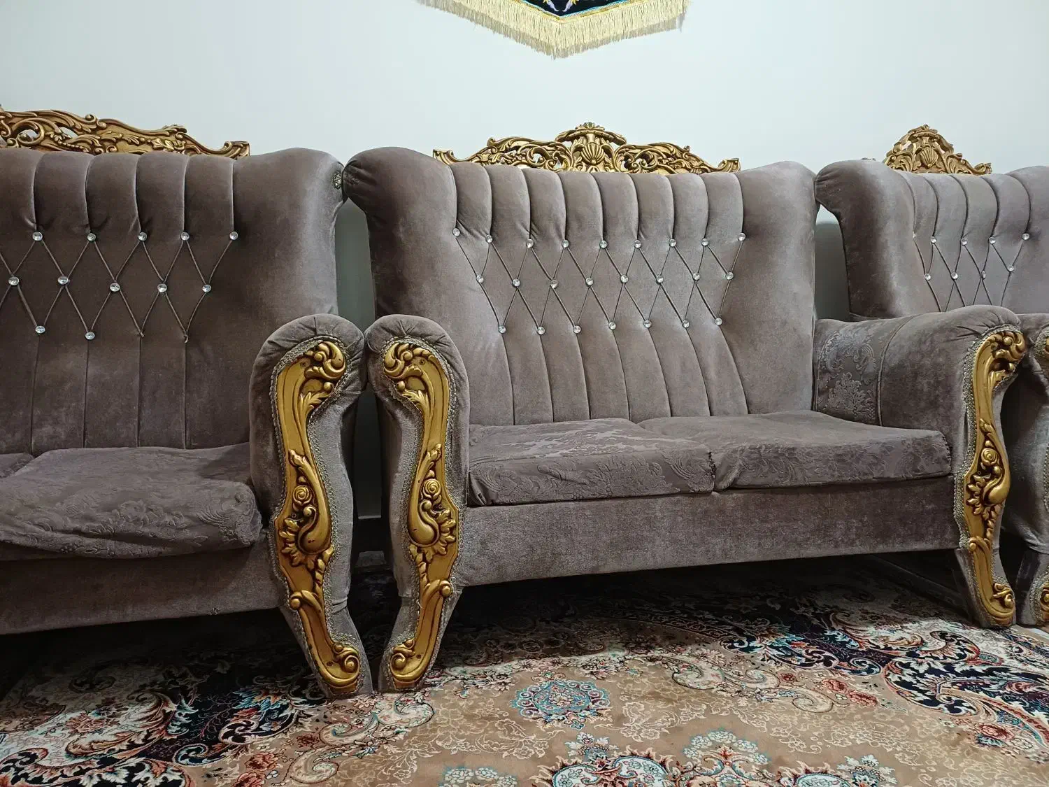 مبل۷نفره|مبلمان خانگی و میز عسلی|تهران, مهرآباد جنوبی|دیوار