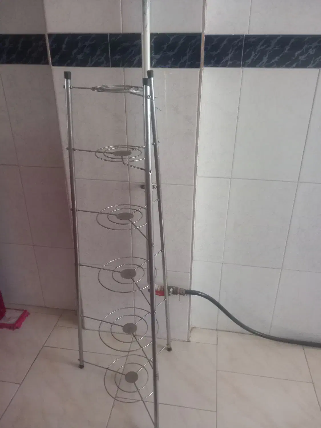 جا قابلمه یا نظم دهنده6 طبقه|آب‌چکان و نظم‌دهنده ظروف|ارومیه, |دیوار