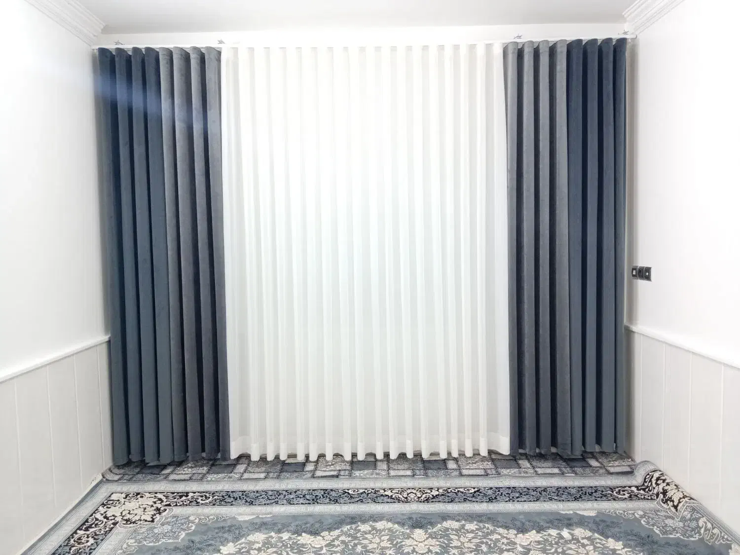 نصب پرده کلاسیک|خدمات پیشه و مهارت|خواف, |دیوار