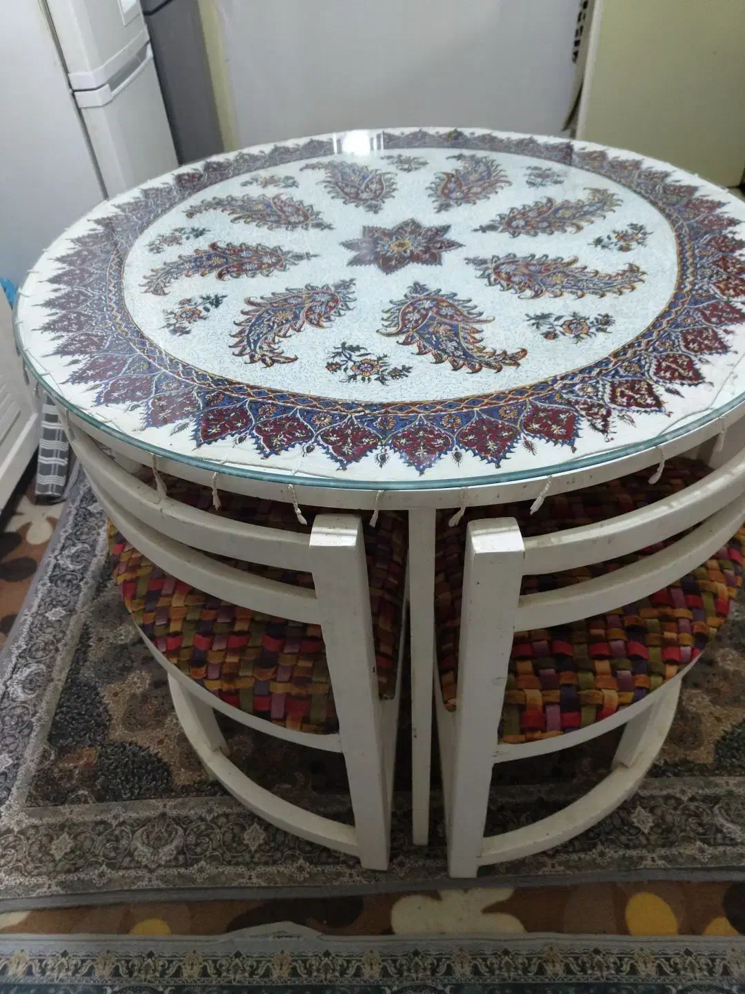 میز غذا خوری|میز و صندلی غذاخوری|چمران, |دیوار