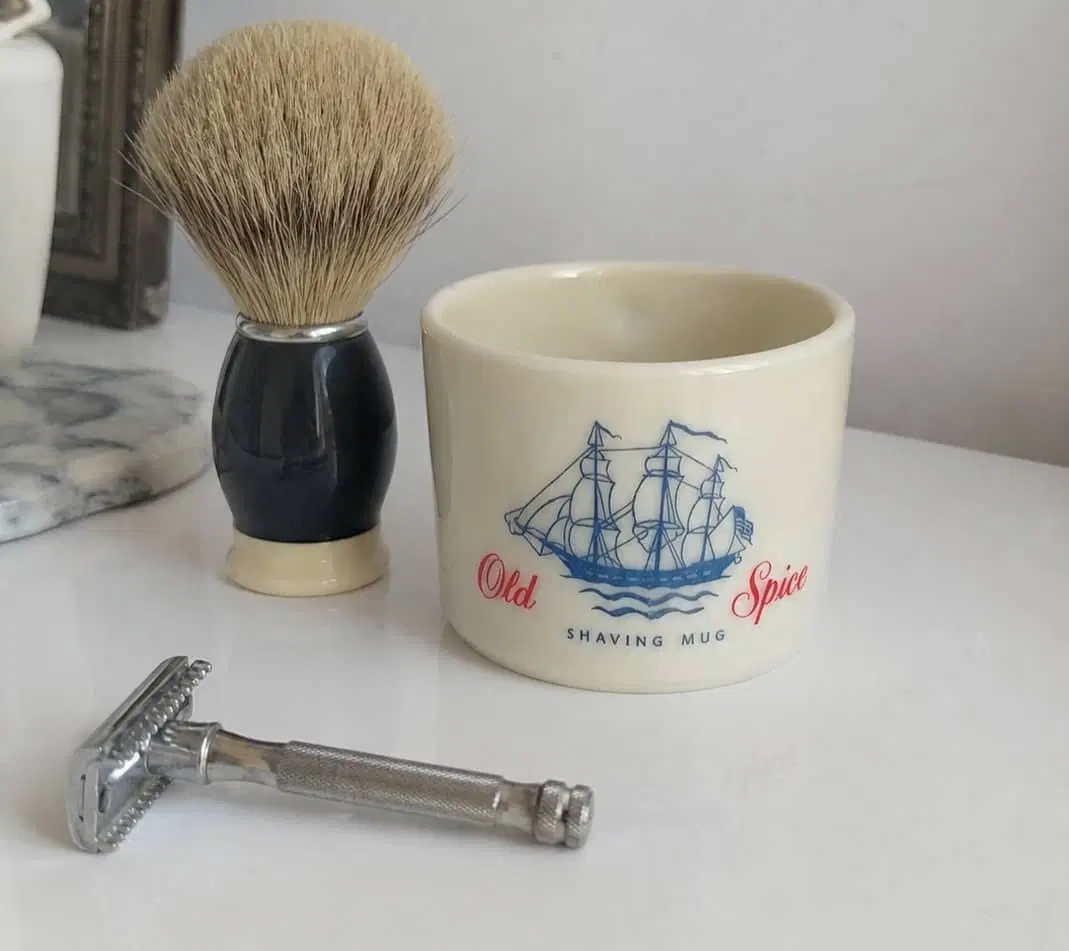 ماگ Shave وینتیج Old spice|ظروف سرو و پذیرایی|تهران, یوسفآباد|دیوار