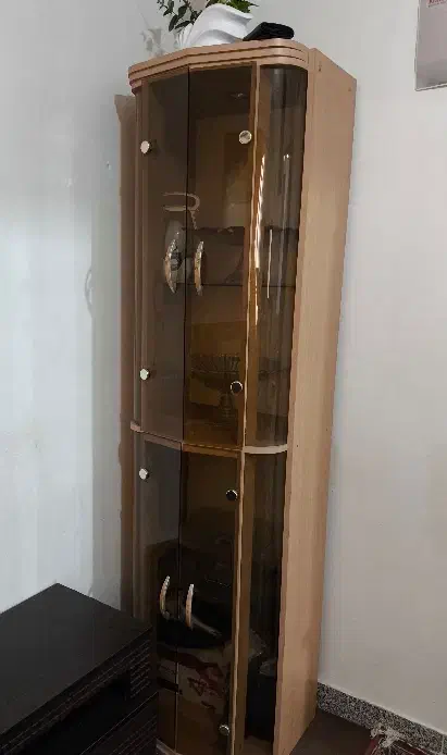 ویترین و میز کامپیوتر با هم یک و پونصد|بوفه، ویترین، کنسول|فومن, |دیوار