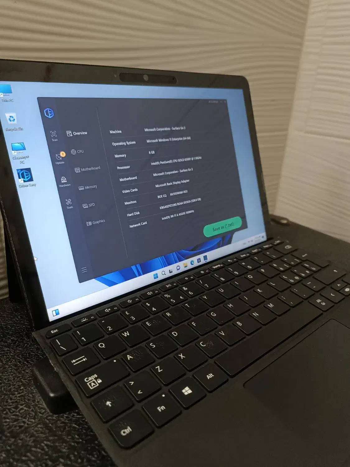 تبلت Microsoft Surface Go 3|رایانه همراه|ابهر, |دیوار