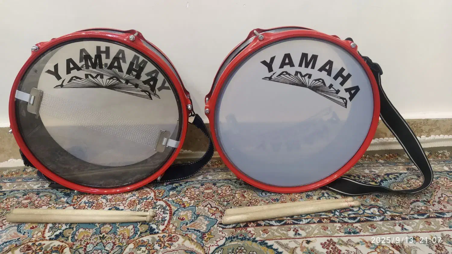 دوقل یاماها سایدرام سایز ۱۲|درام و پرکاشن|کرج, شهرک سپهر|دیوار