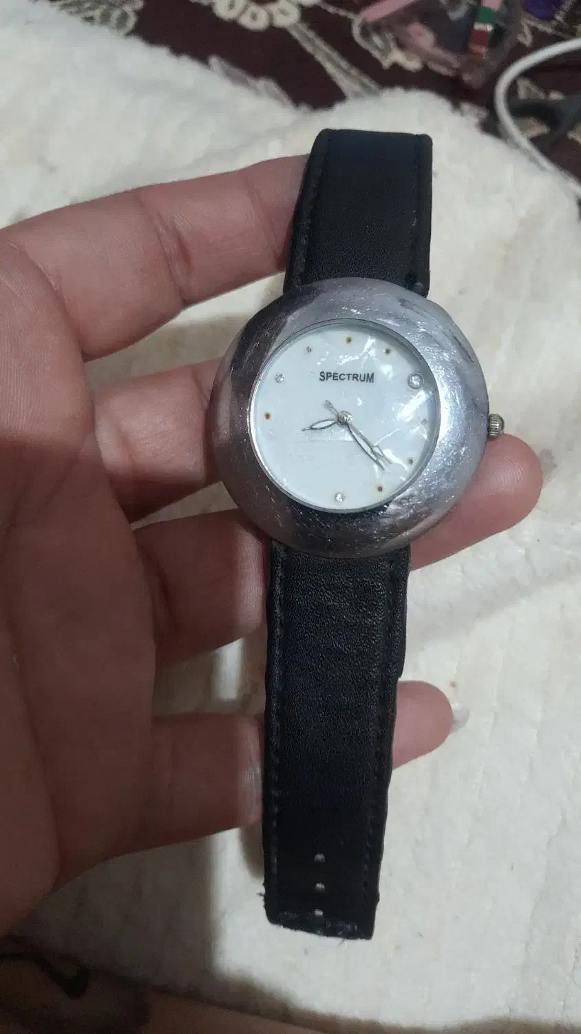 ساعت قدیمی اسپکتروم با ۳ نگین برلیان|ساعت|ساری, |دیوار