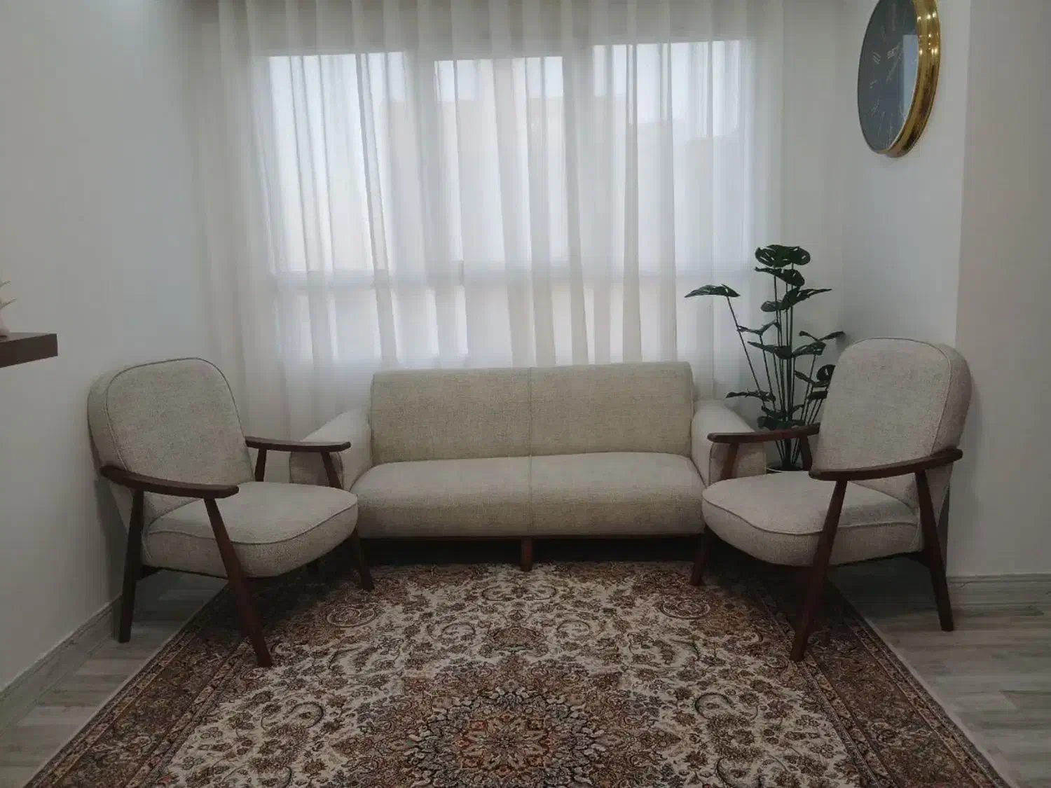 مبلمان ۵ نفره مدل مینیمال|مبلمان خانگی و میز عسلی|تهران, تختی|دیوار