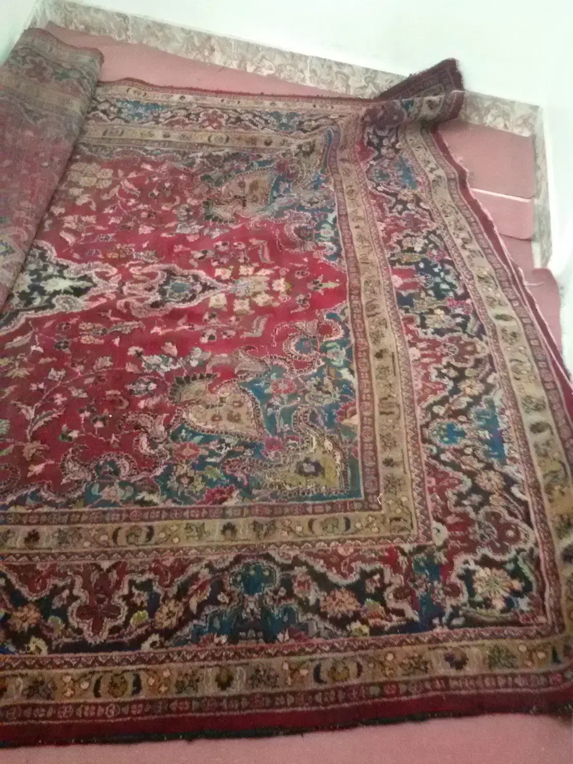 فرش 12 متری ماشینی و دستبافت|فرش|تهران, شکوفه|دیوار