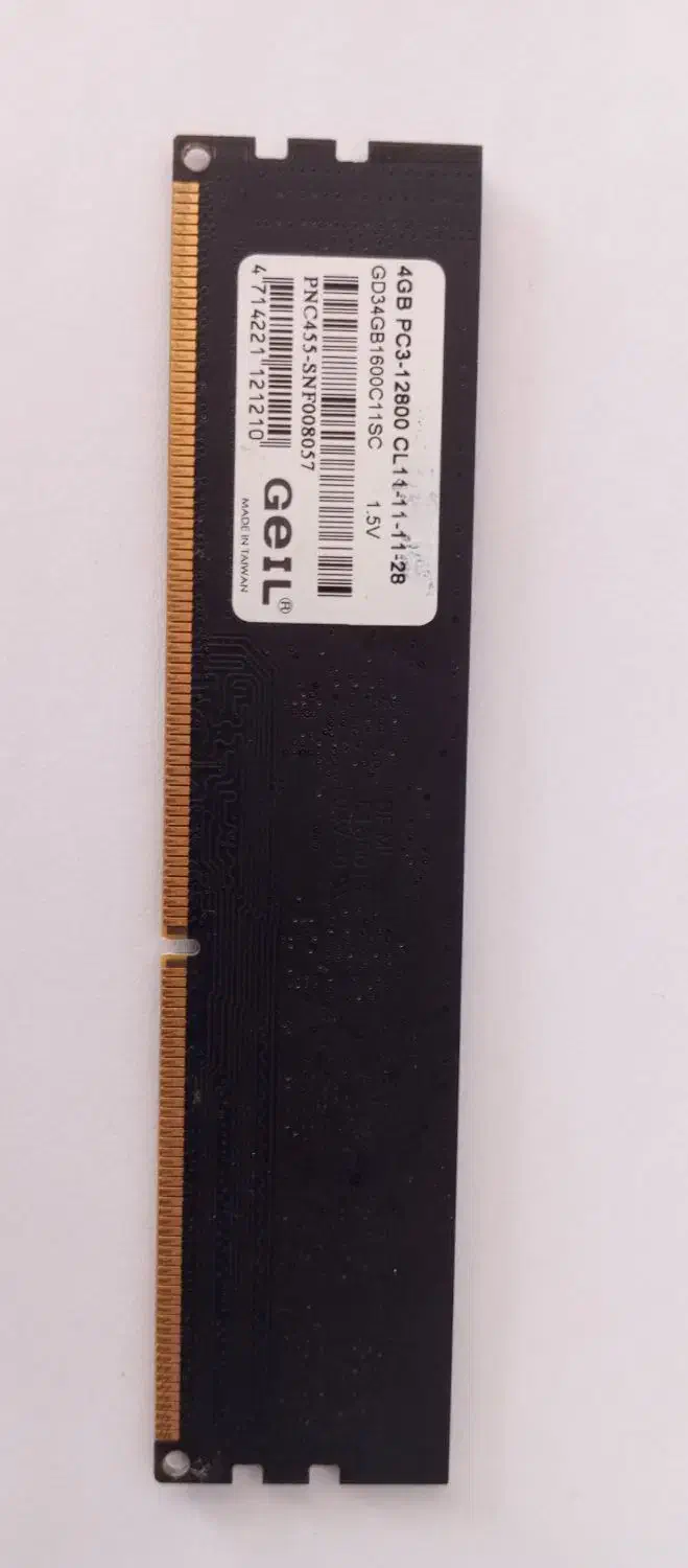 رم ۴g ddr3 12800|قطعات و لوازم جانبی رایانه|رفسنجان, |دیوار