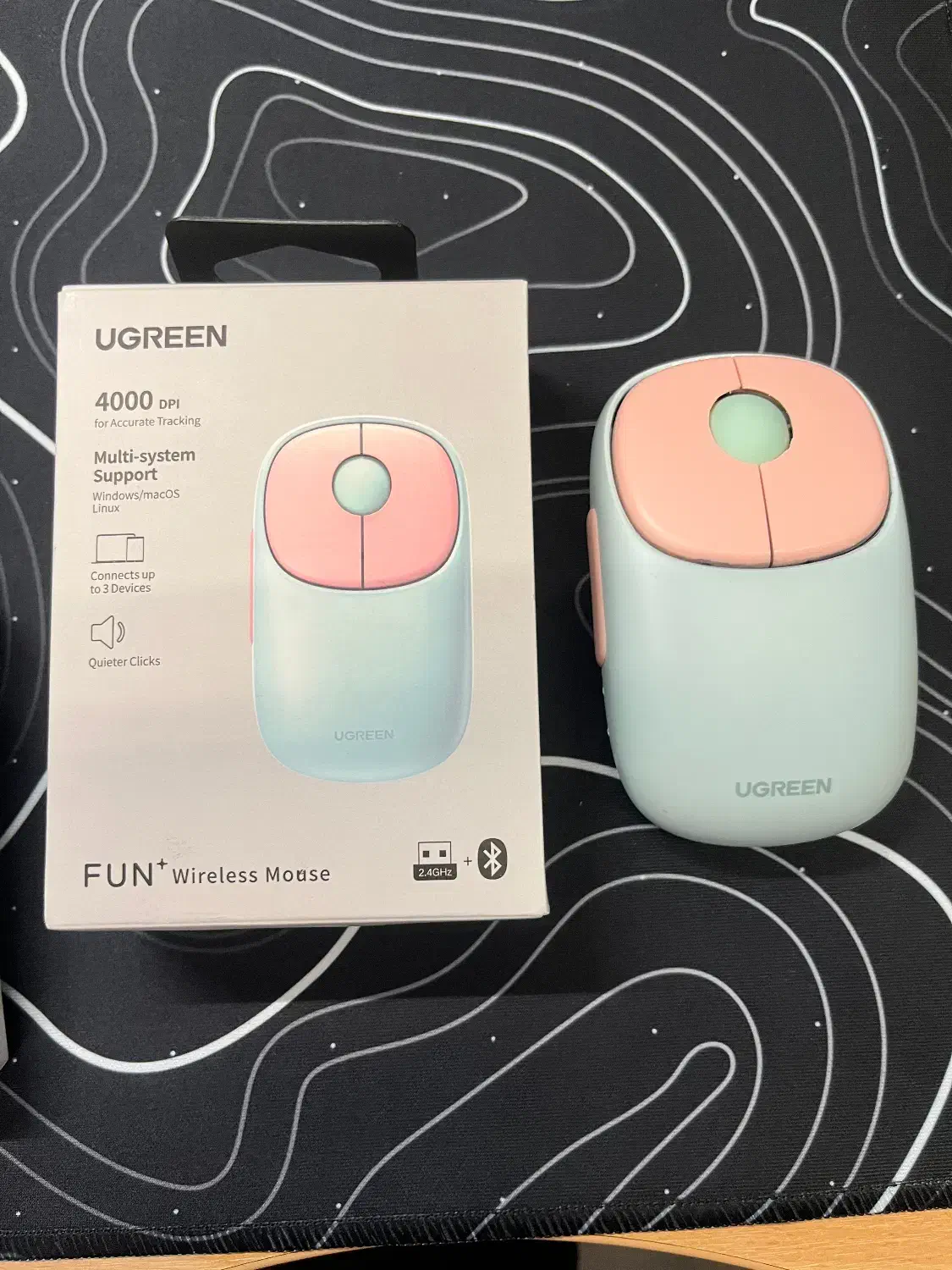 موس بیسیم UGREEN MU102 فقط چند روز استفاده|قطعات و لوازم جانبی رایانه|اردبیل, |دیوار