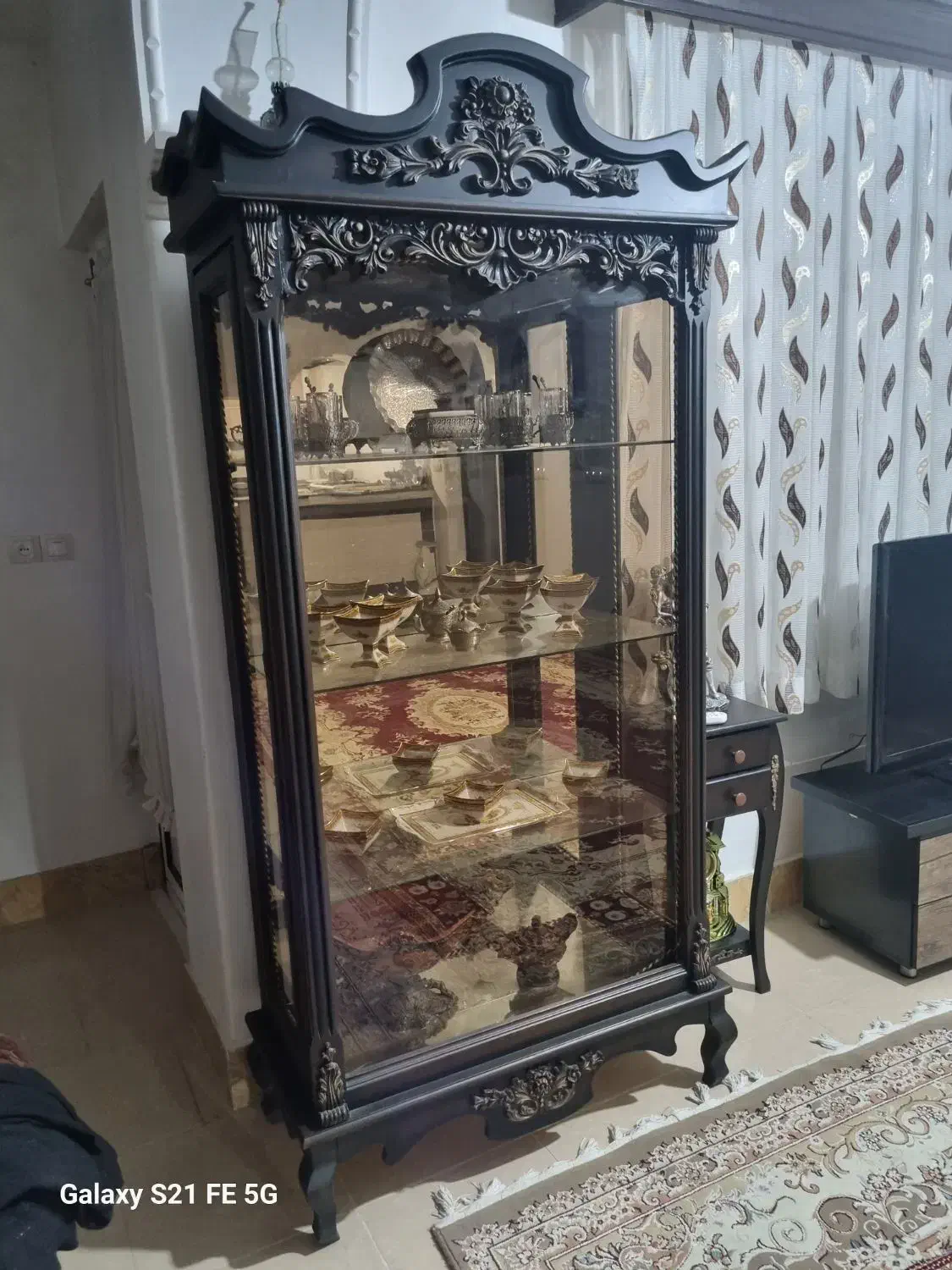 فروش بوفه چوبی|بوفه، ویترین، کنسول|ساری, |دیوار