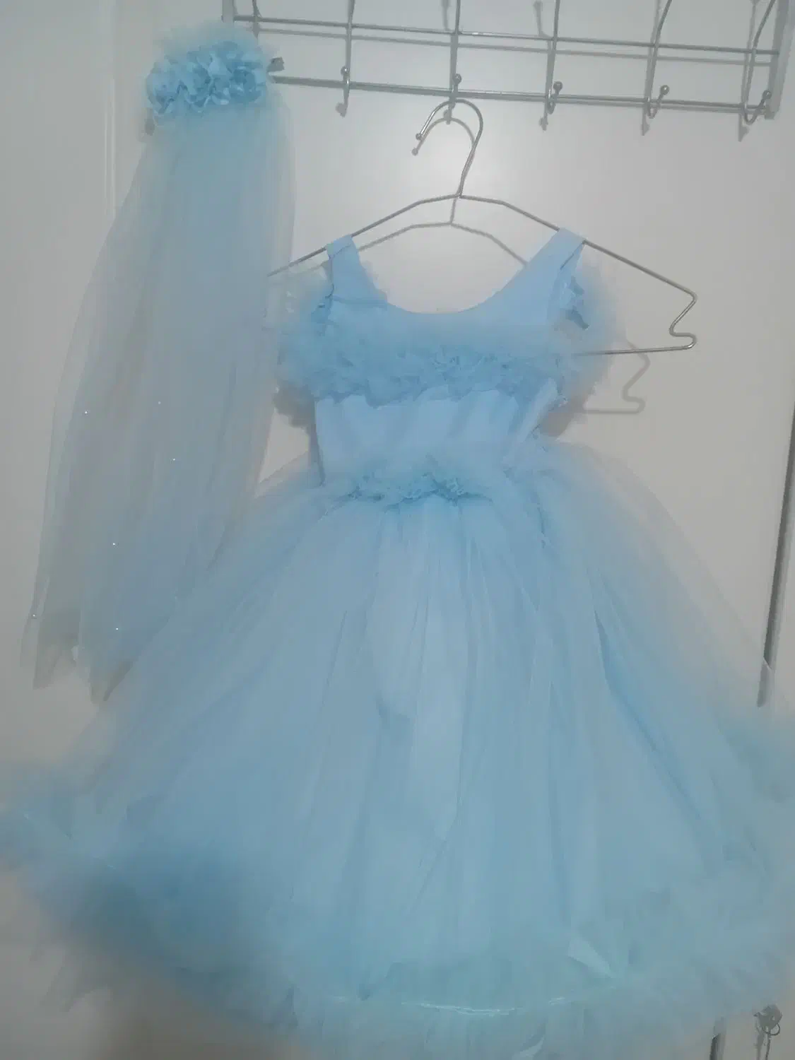 لباسعروسآبی|کفش و لباس بچه|بومهن, |دیوار