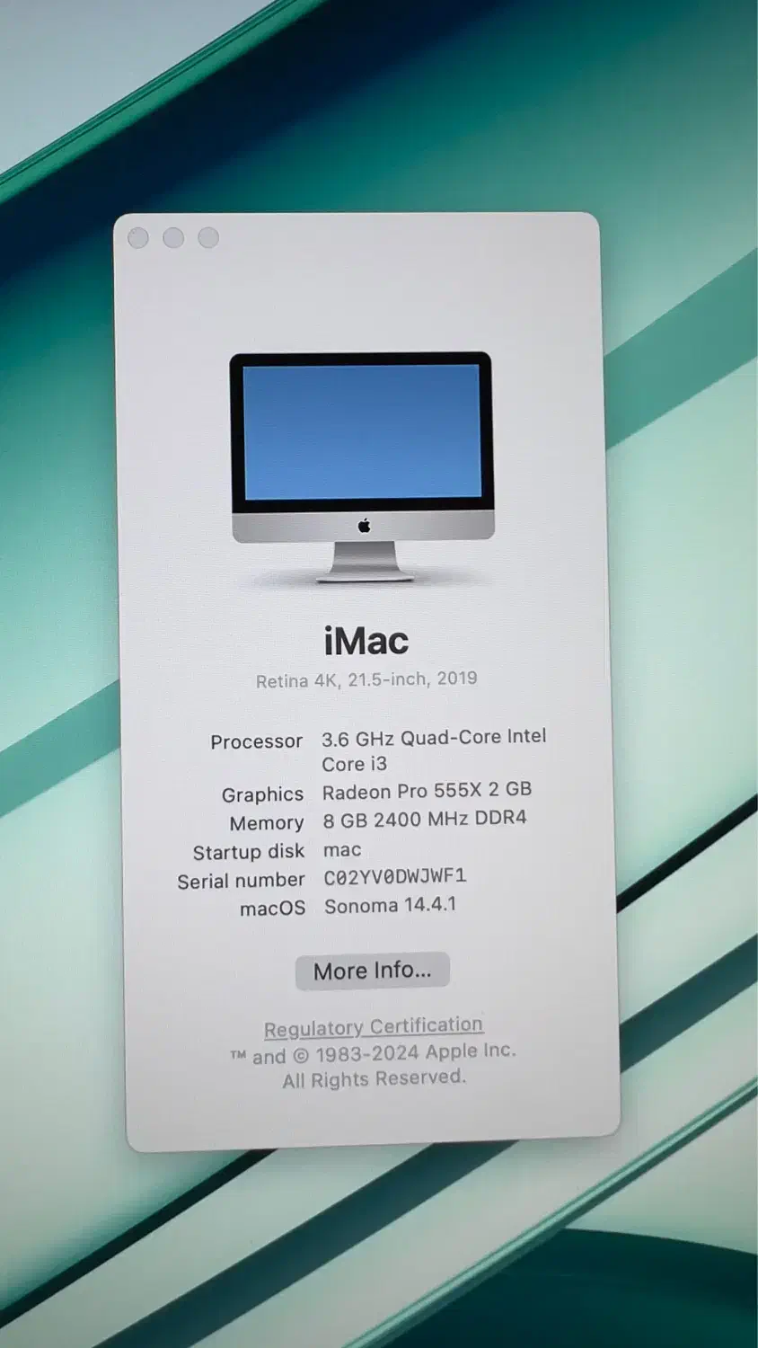 آیمک ۲۰۱۹ گلس اورجینال 4k -imac 2019|رایانه رومیزی|ارومیه, |دیوار