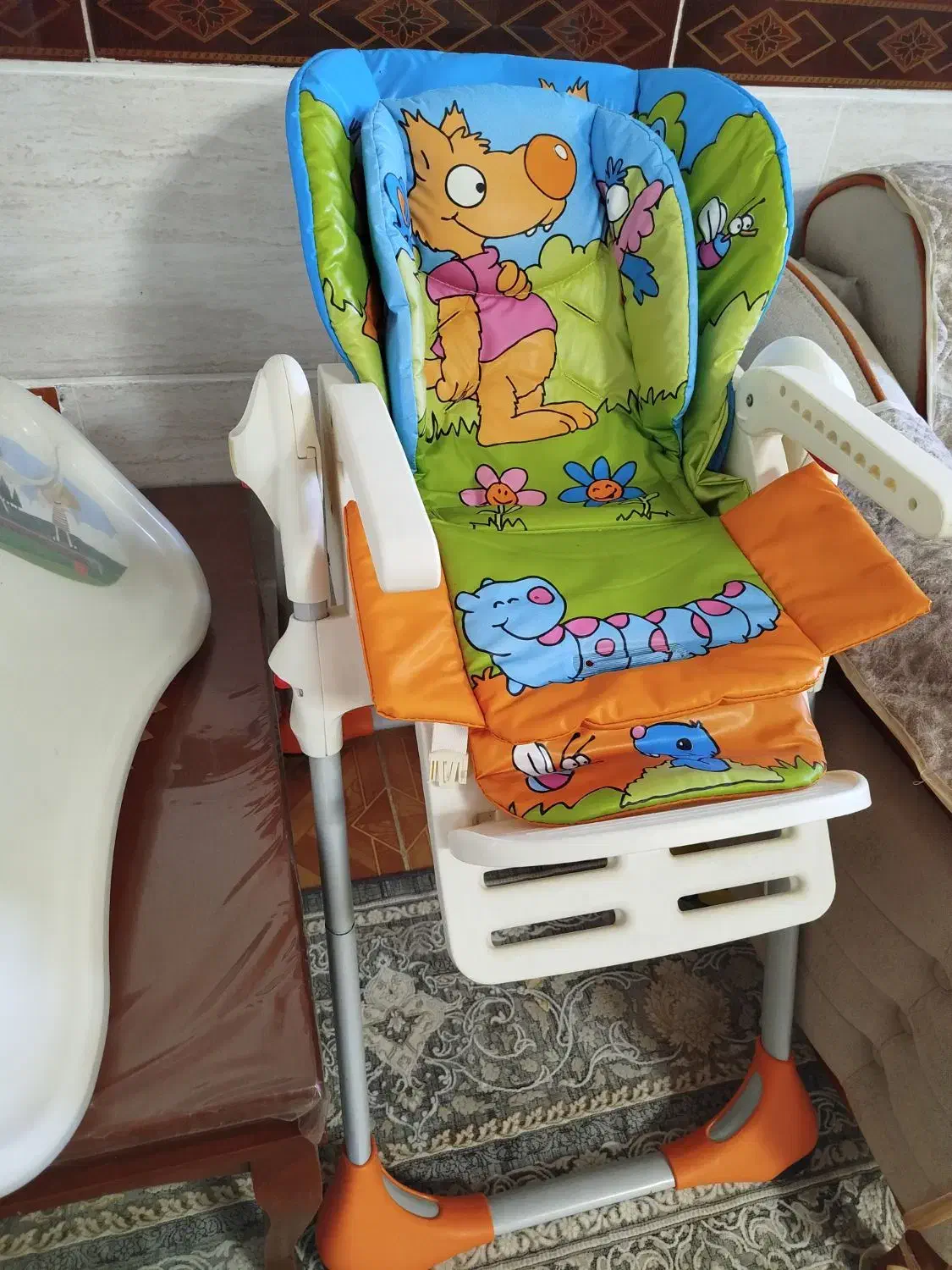 صندلی غذا چیکو.رورئک وکریر|اسباب و اثاث بچه|تاکستان, |دیوار