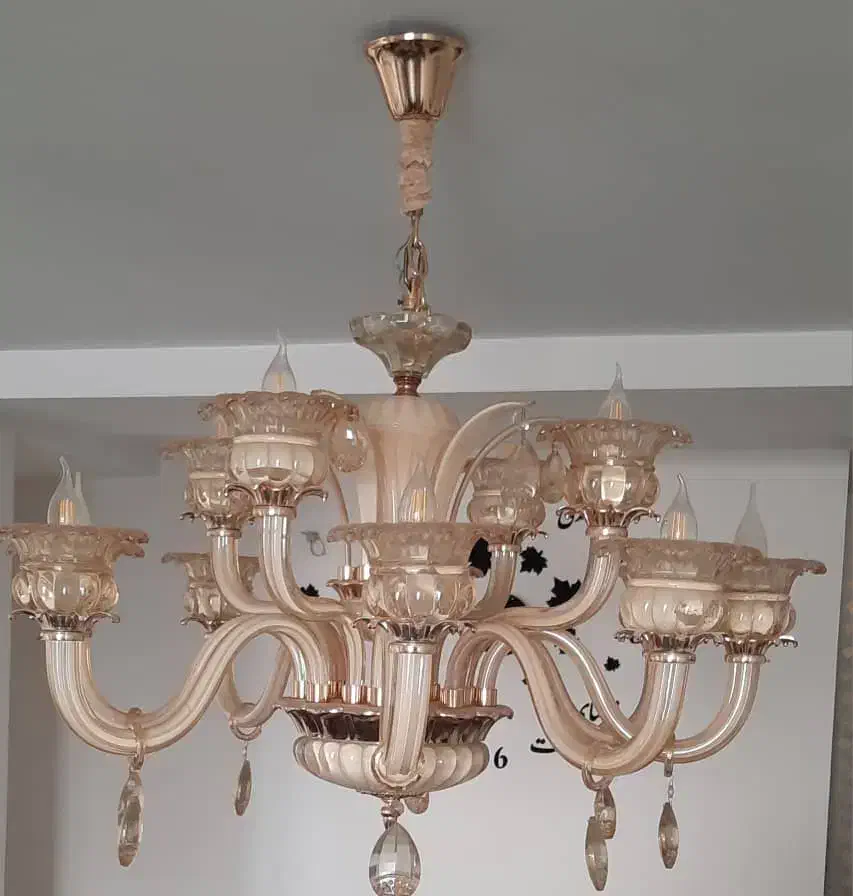 لوستر کریستال در حد نو|لوستر و چراغ آویز|پرند, فاز ۲|دیوار