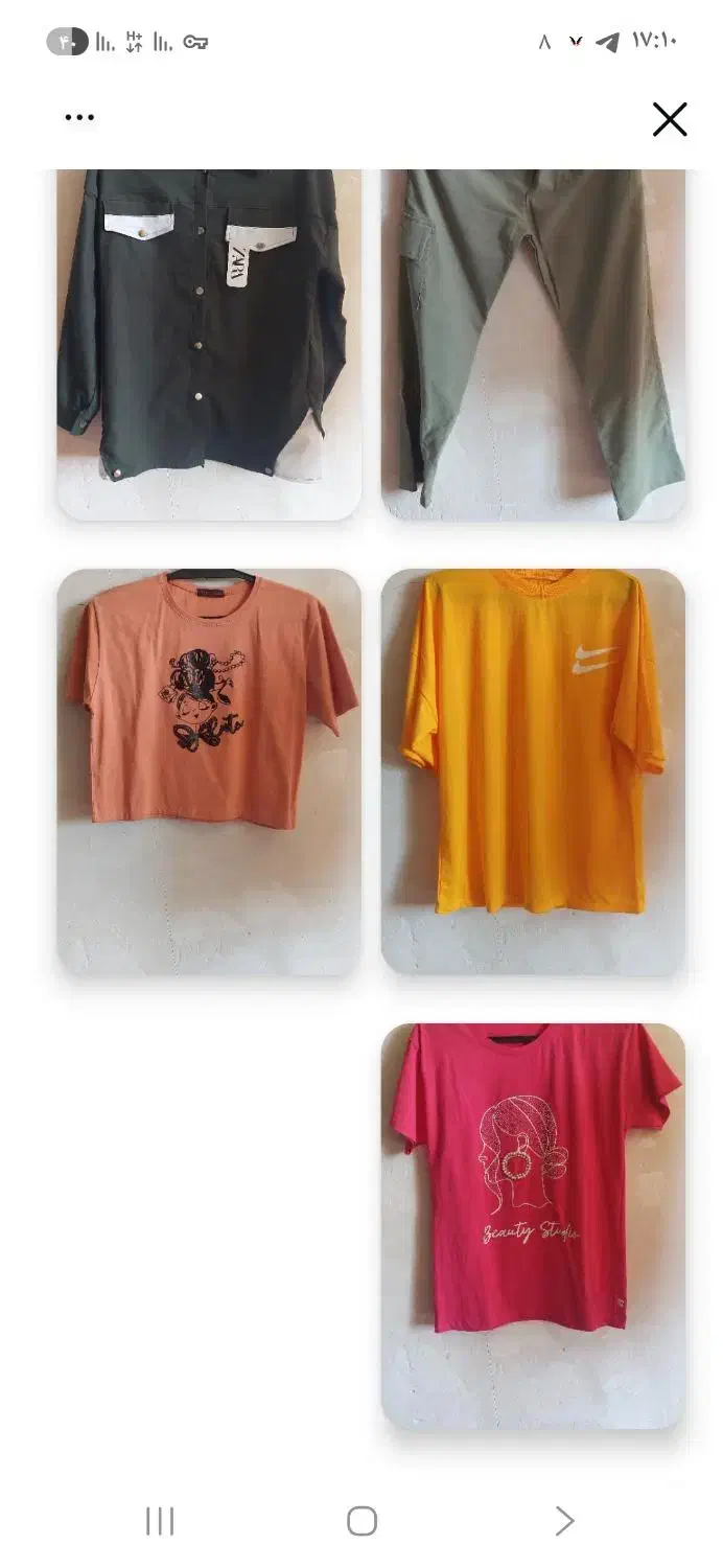 بعلت جمع کردن مغازه پاییتنرازقیمت تولیدی|لباس|نجف‌آباد, امام خمینی|دیوار