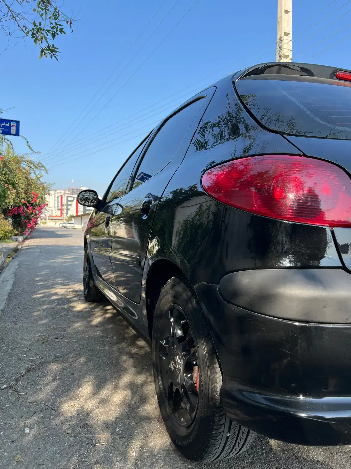 ۲۰۶اتاق تعویض مدل ۸۵ رنگ مشکی|خودرو سواری و وانت|بابلسر, |دیوار