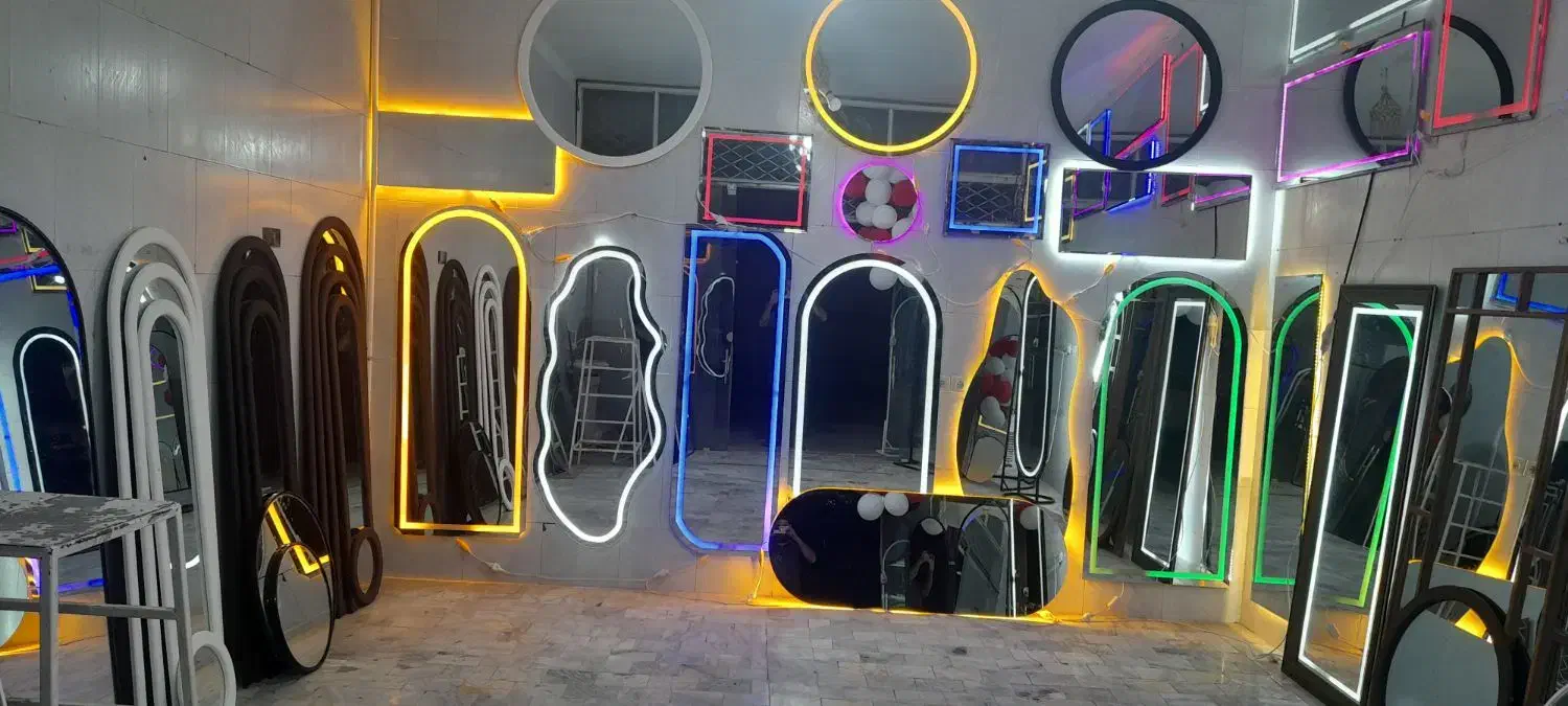 شیشه و آینه المهدی|آینه|بیرجند, |دیوار