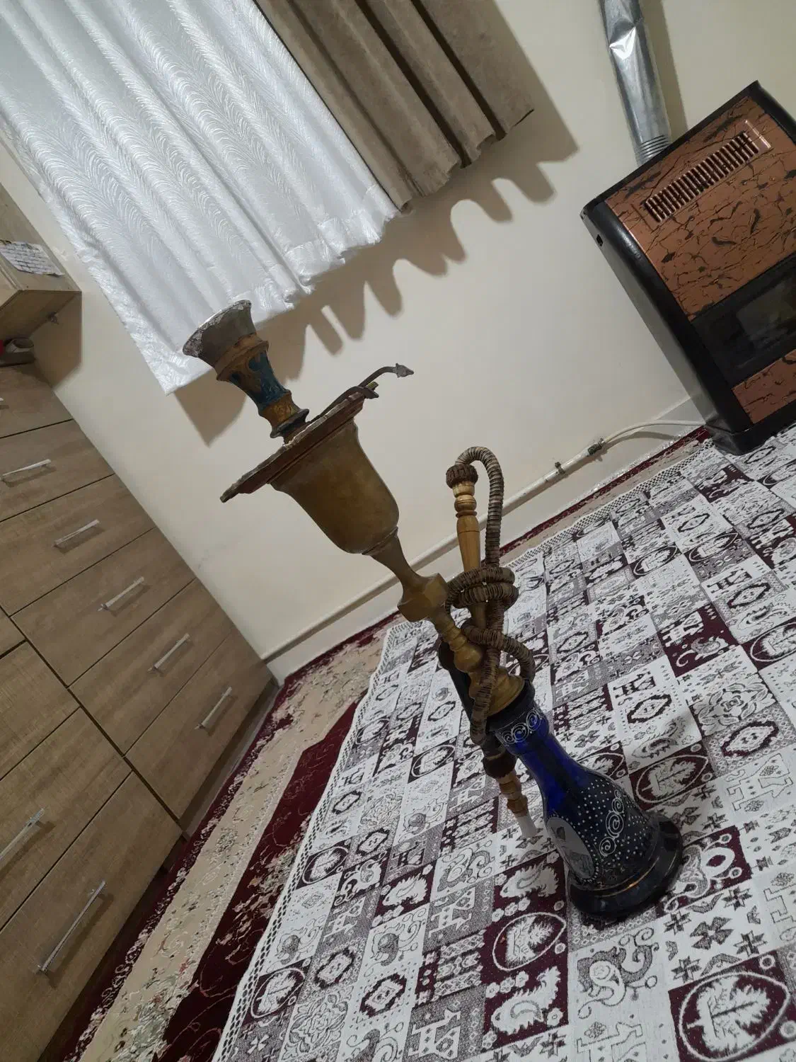 قلیان عربی برنجی|کلکسیون و سرگرمی|بهارستان, |دیوار