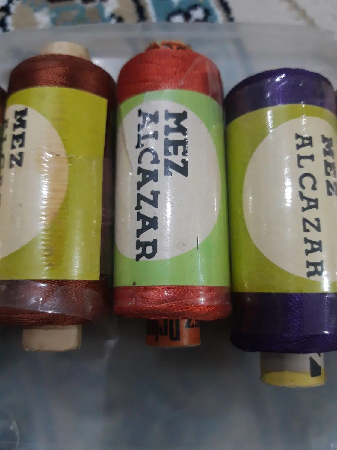 نخ گلدوزی mez|لوازم خیاطی و بافتنی|تهران, مینای شمالی (مخبر)|دیوار