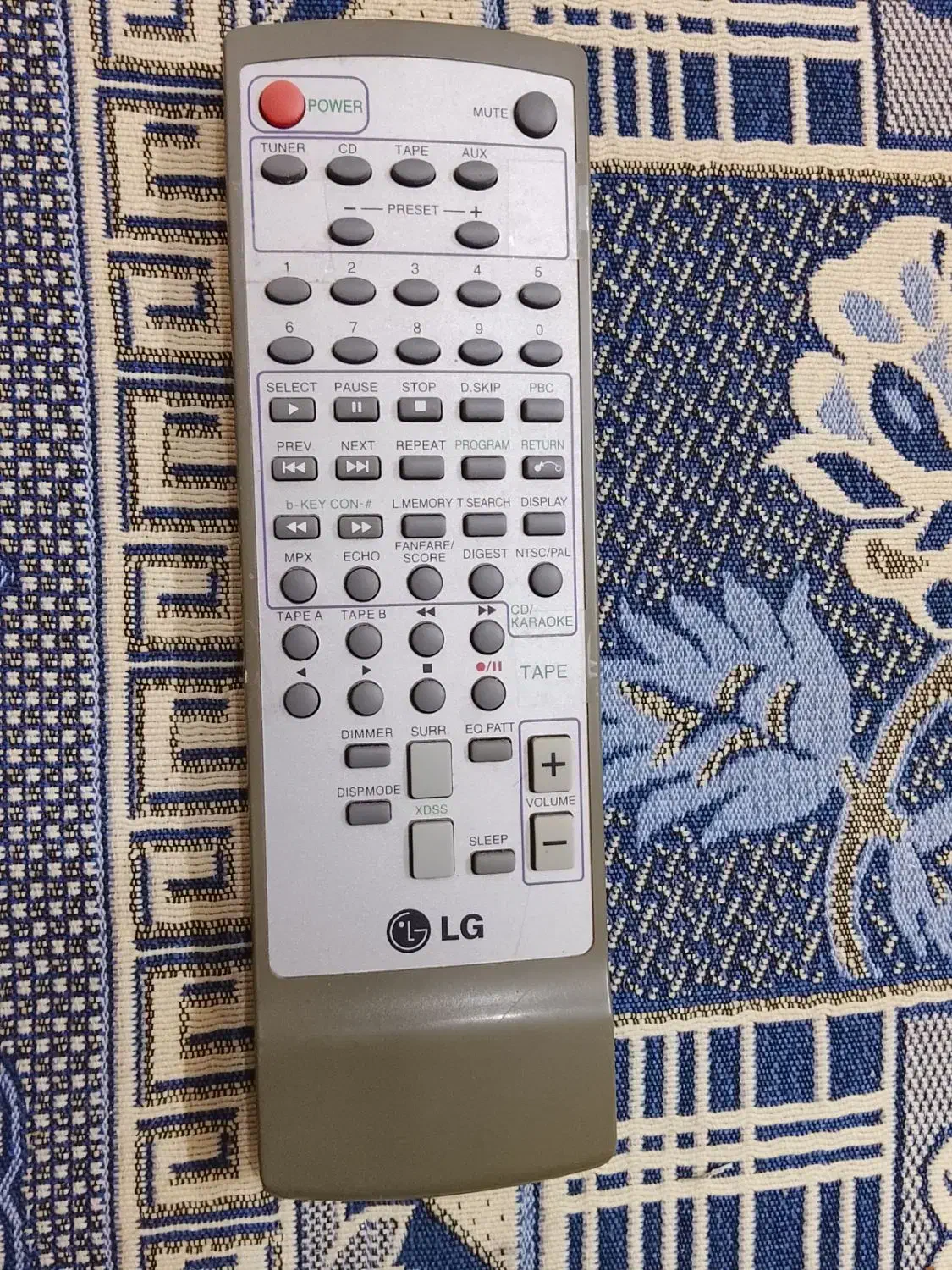 کنترل سیستم ال جی 7000وات|سیستم صوتی خانگی|شهرضا, |دیوار